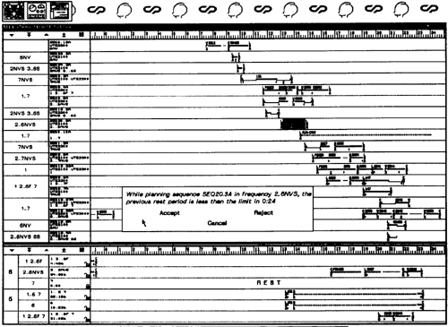 SISCOG | Screenshot of the ESCALAS system